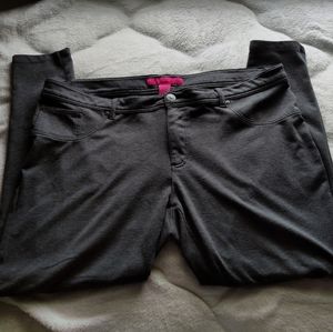 Pure Energy Vintage Grey Dress Pant Tight Leg